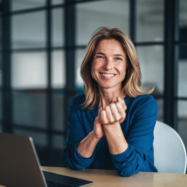 Business woman in the office